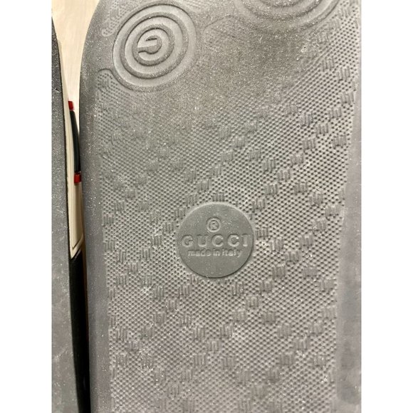 Gucci Logo Print Pool Slides 5.5 - Picture 13 of 13